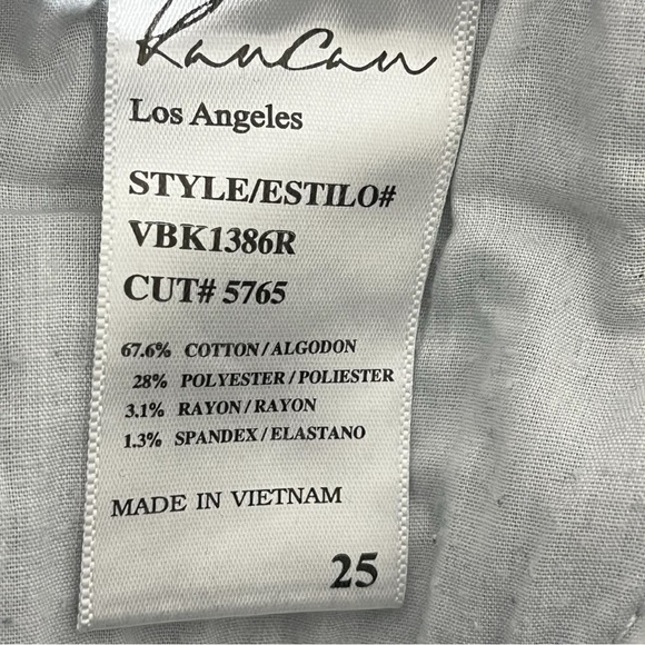 Kancan Blue Mid Rise Skinny Jeans Size 25 - Picture 10 of 10